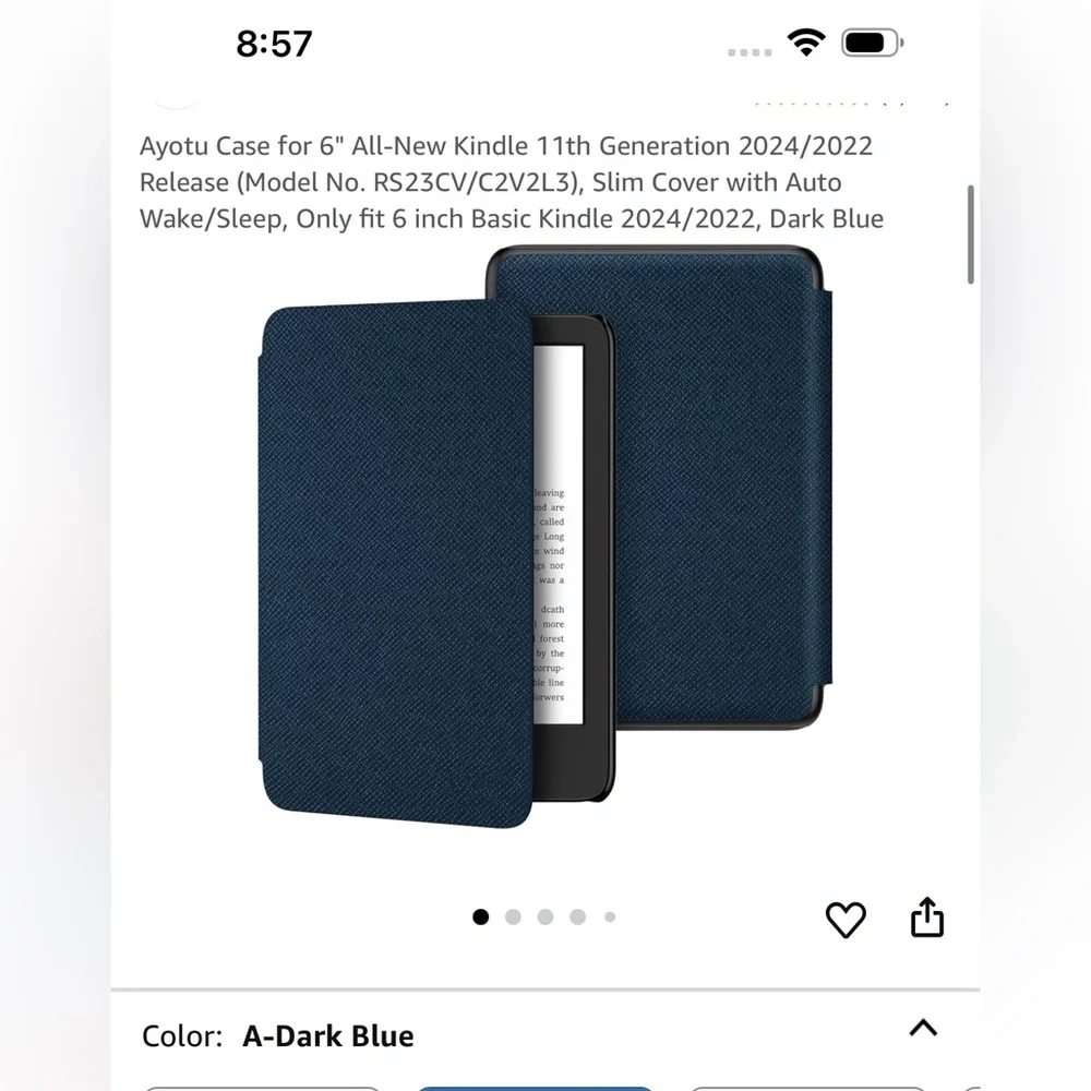 🆕 ayotu kindle 11th gen tablet case